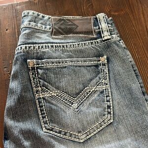 Rock & Roll cowboy men’s boot cut jeans! Like new!